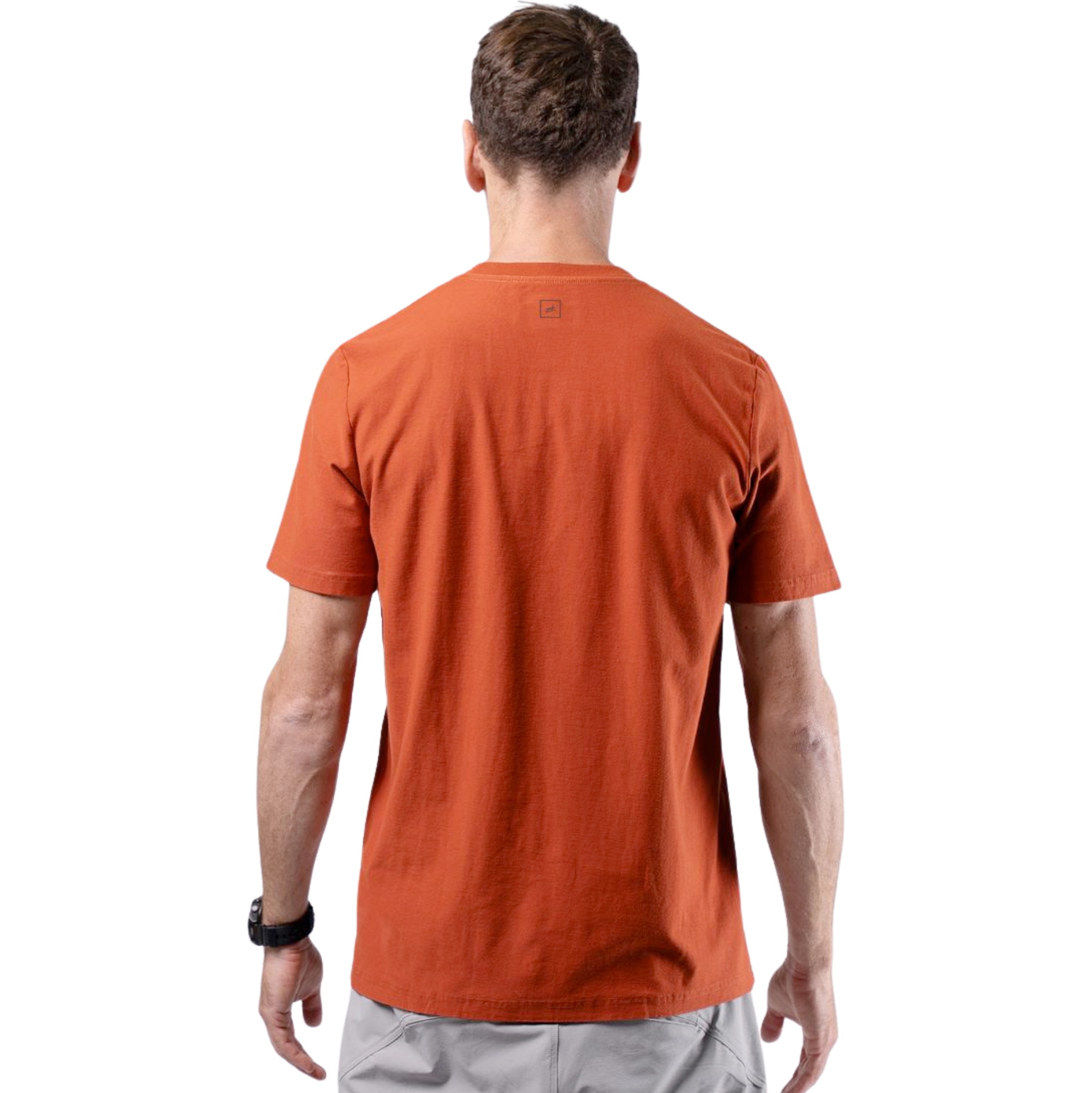 2026 Zhik Hommes T-shirt En Carbone TEE-0735-M - Red Earth